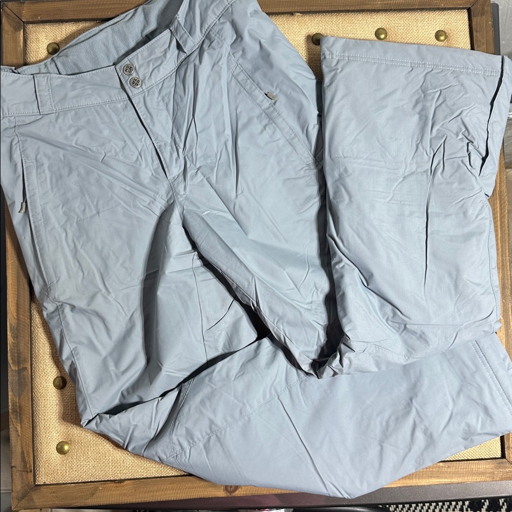 Columbia Light Gray Snow Pants